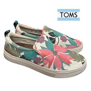 Toms Men's Tropical Canvas Slip-on Loafers Sneakers 11
